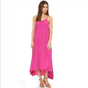 Pink Stitch Resort Maxi Dress